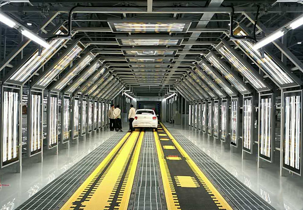 工程名称:现代汽车有限公司沧州四工厂各厂房led灯节能照明项目